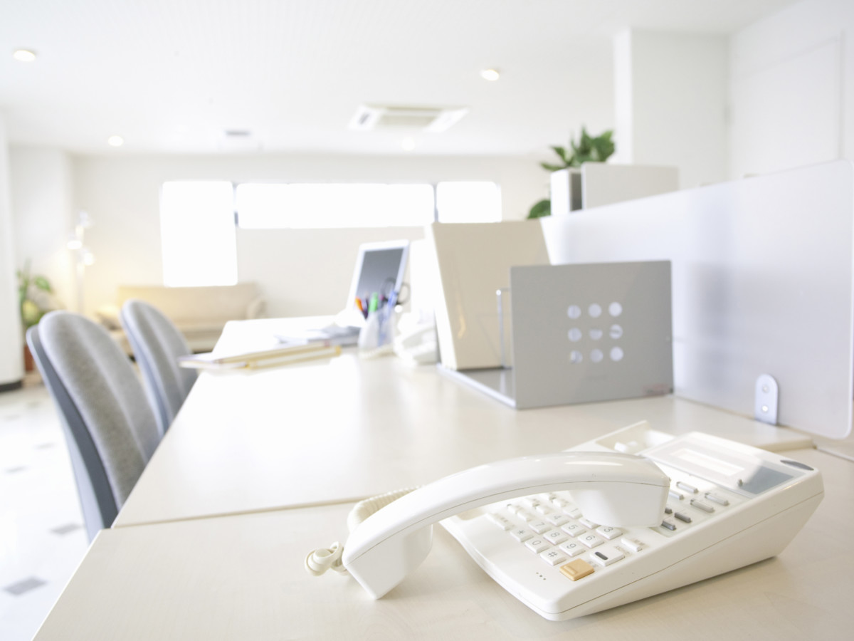 オフィスの不用品買取中